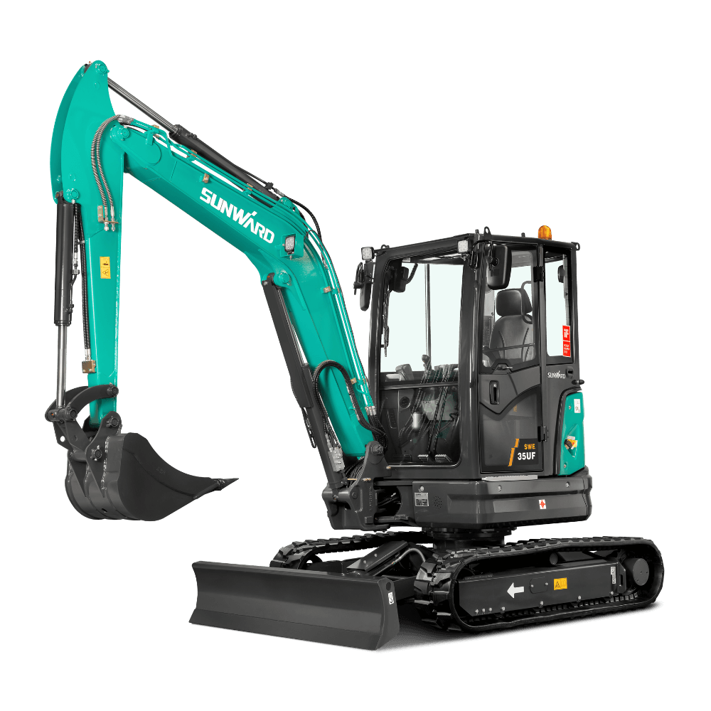Four Diggers Mini Digger Hire from £75 - No Deposit - Chase Plant Hire